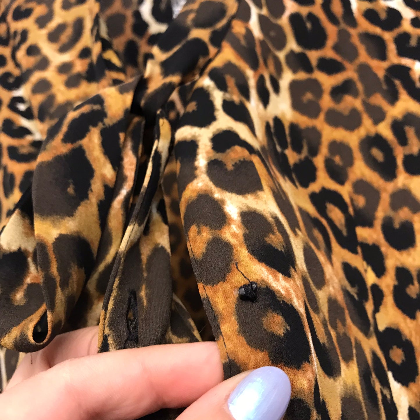 Top Ls By Express In Animal Print, Size:S