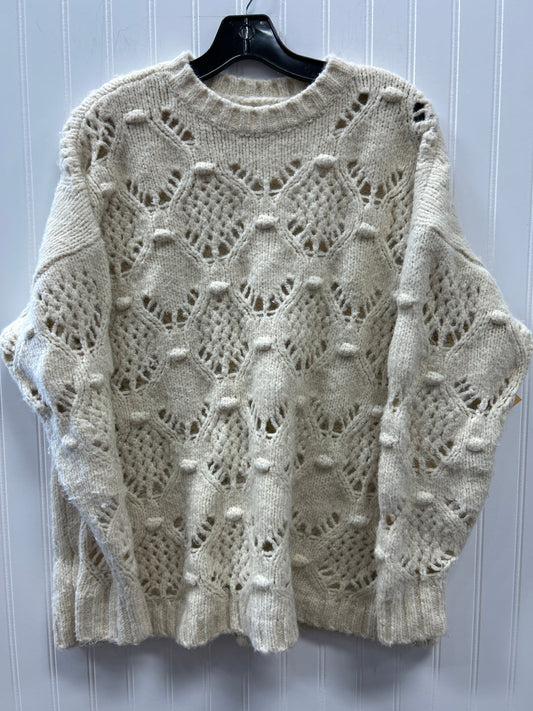 Sweater By American Eagle In Cream, Size:S