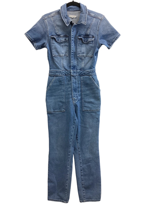 Jumpsuit By Good American In Blue Denim, Size:2