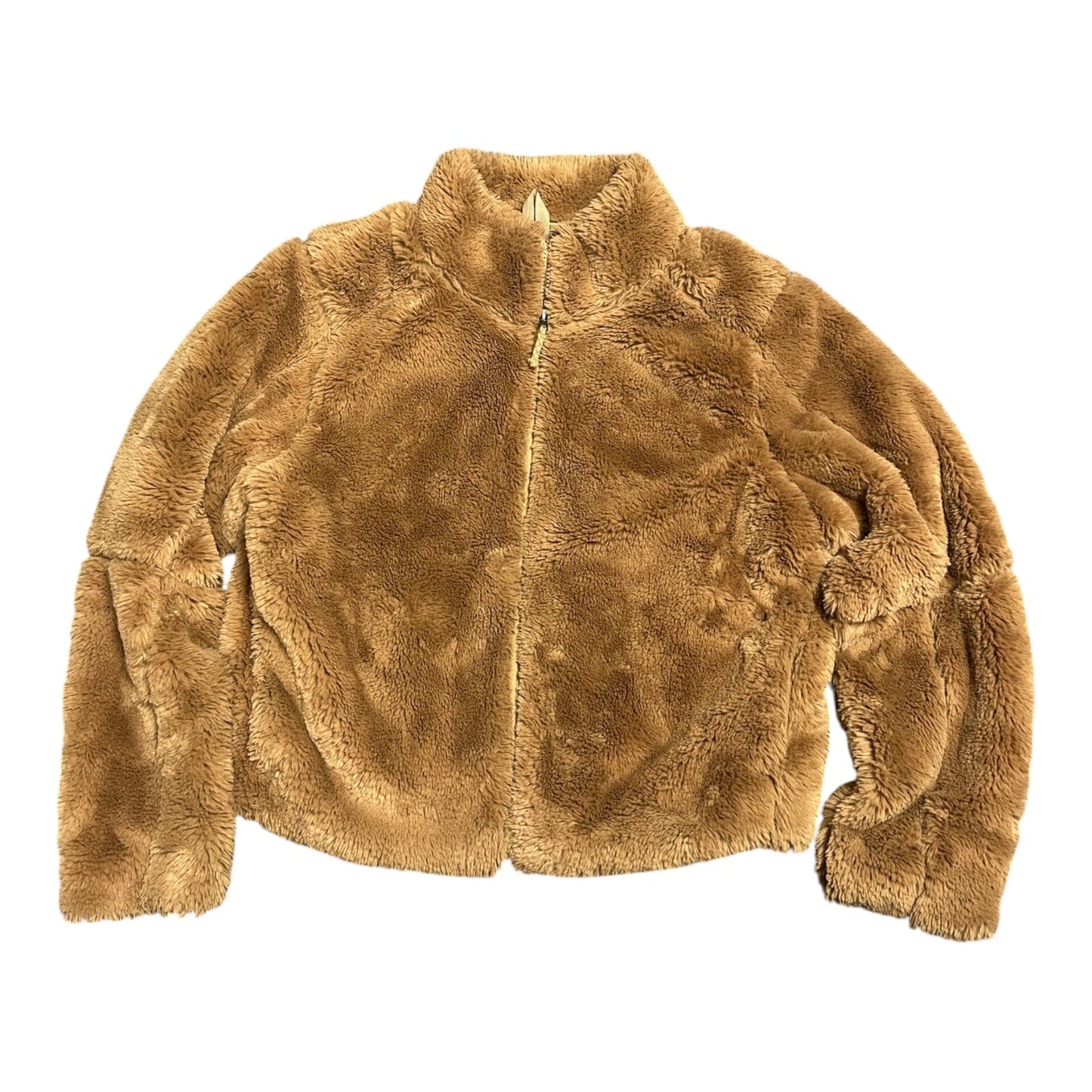 Jacket Faux Fur & Sherpa By Patagonia In Brown, Size:M