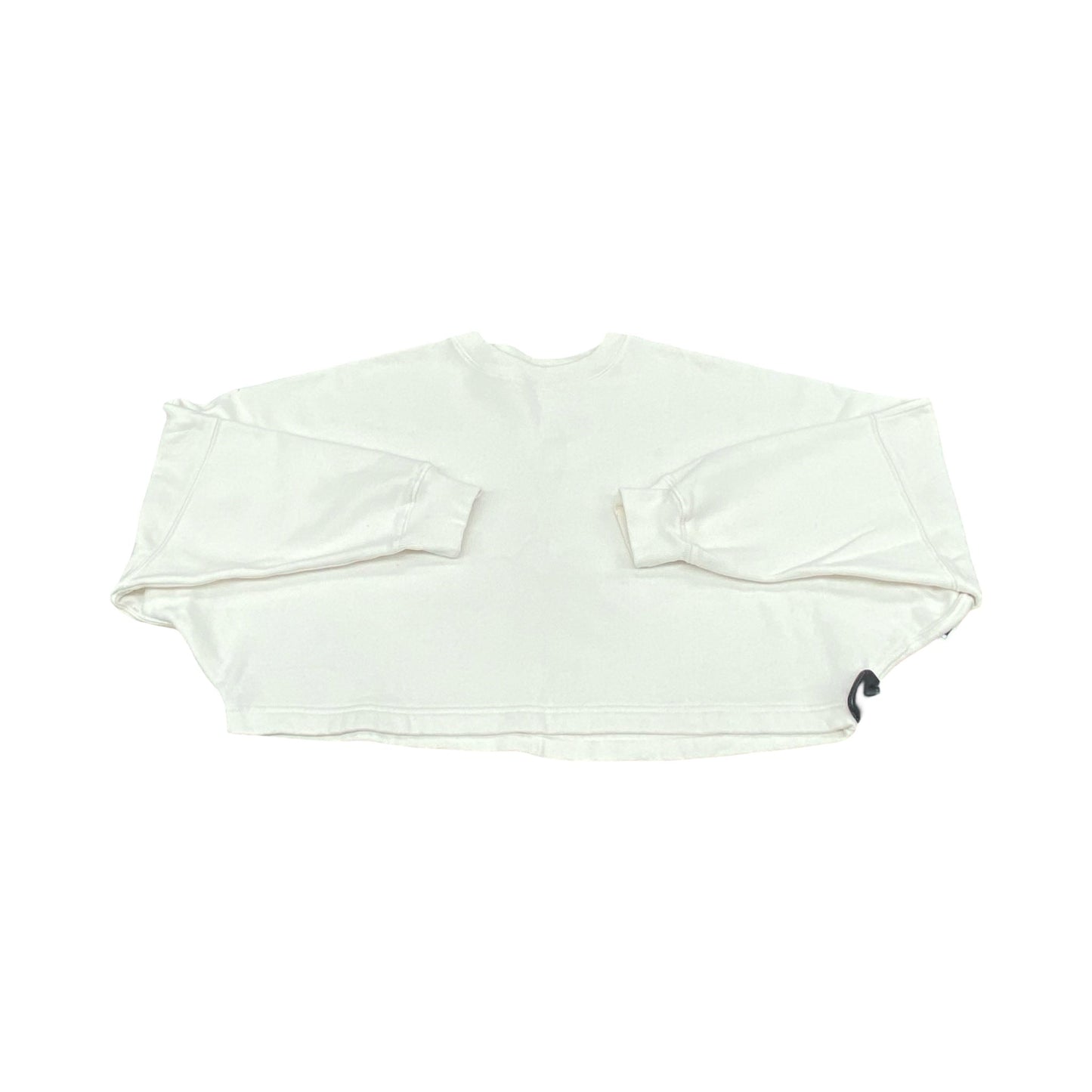 Sweatshirt Crewneck By Abercrombie And Fitch In White, Size:S