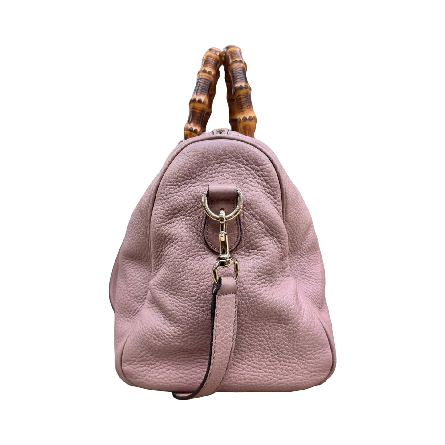 Handbag Luxury Designer By Gucci In Pink, Size:Medium