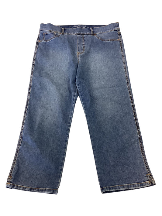 Jeans Skinny By Gloria Vanderbilt In Blue, Size: 14