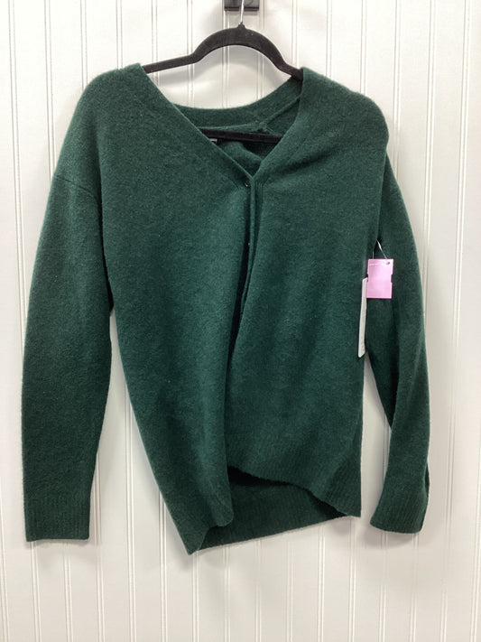 Sweater Cardigan By Athleta In Green, Size:S