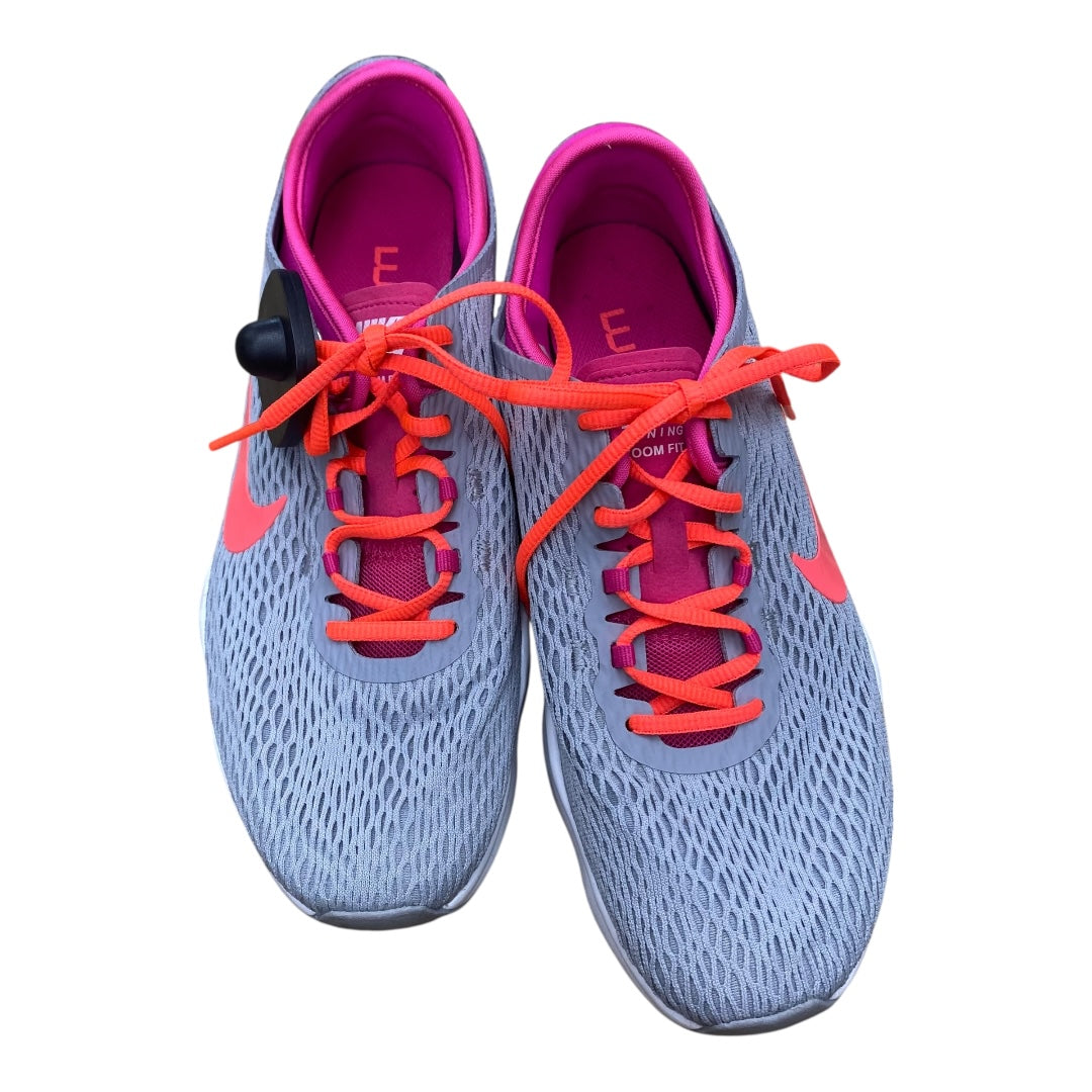 Shoes Athletic By Nike In Grey, Size:7.5