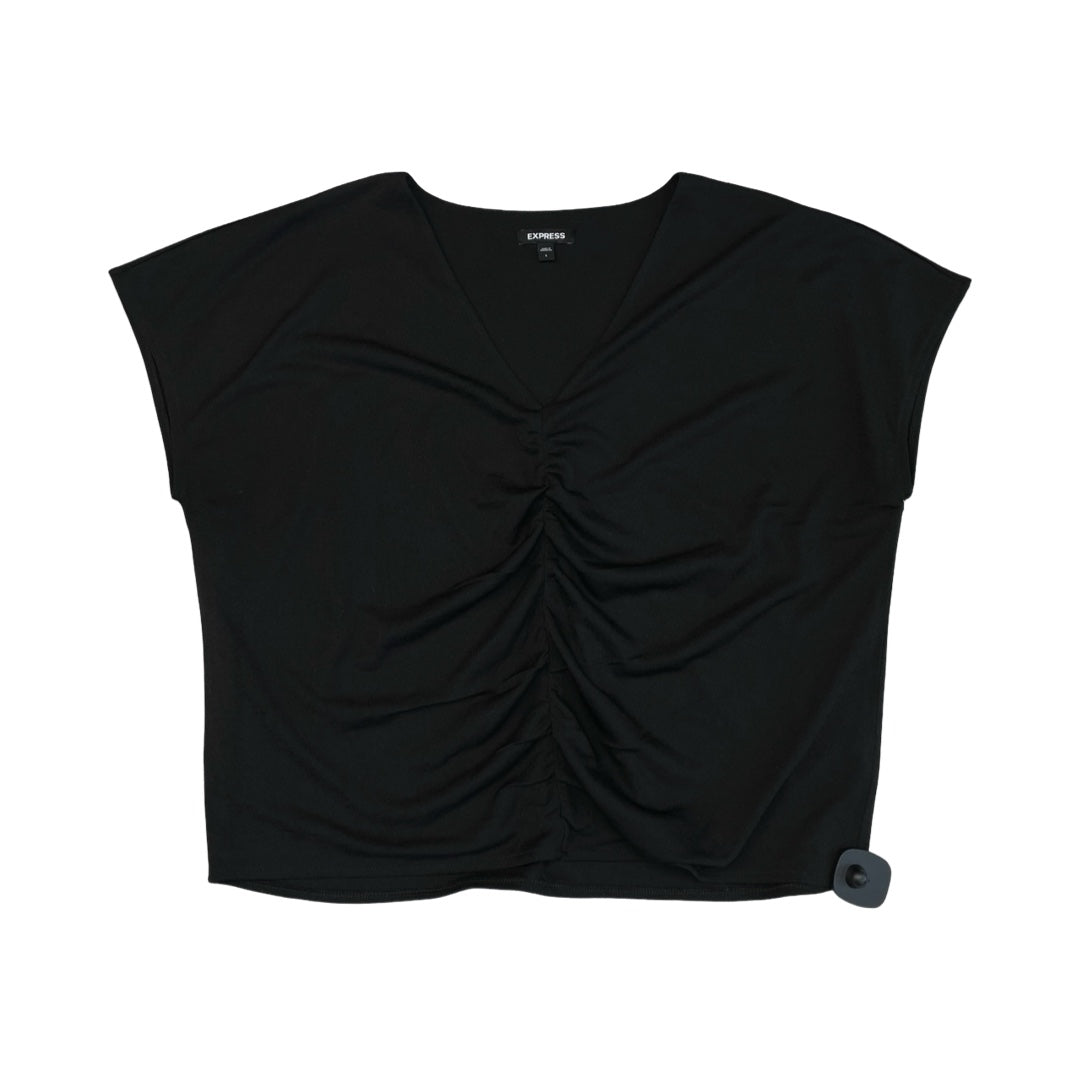 Top Ss By Express In Black, Size:L