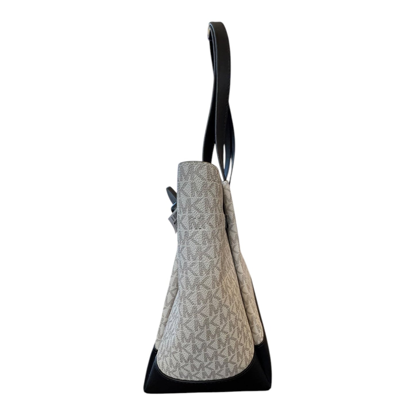 Handbag Designer By Michael Kors In Black & White, Size:Large