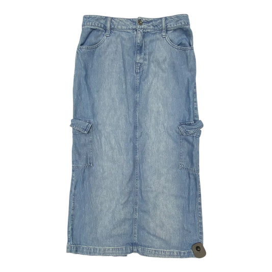 Skirt Maxi By Cloth & Stone In Blue Denim, Size:2