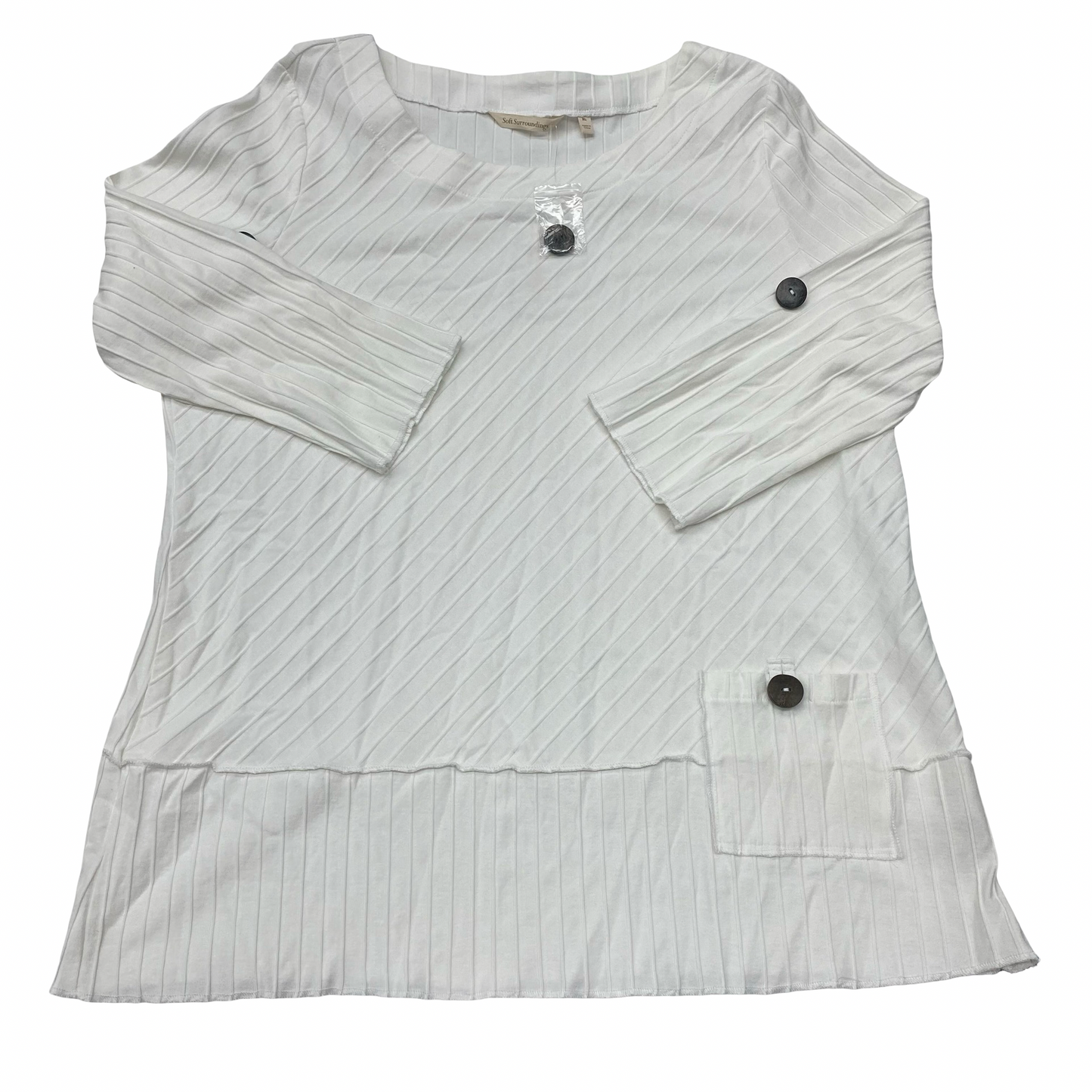 Top Ls By Soft Surroundings In Cream, Size:Xl
