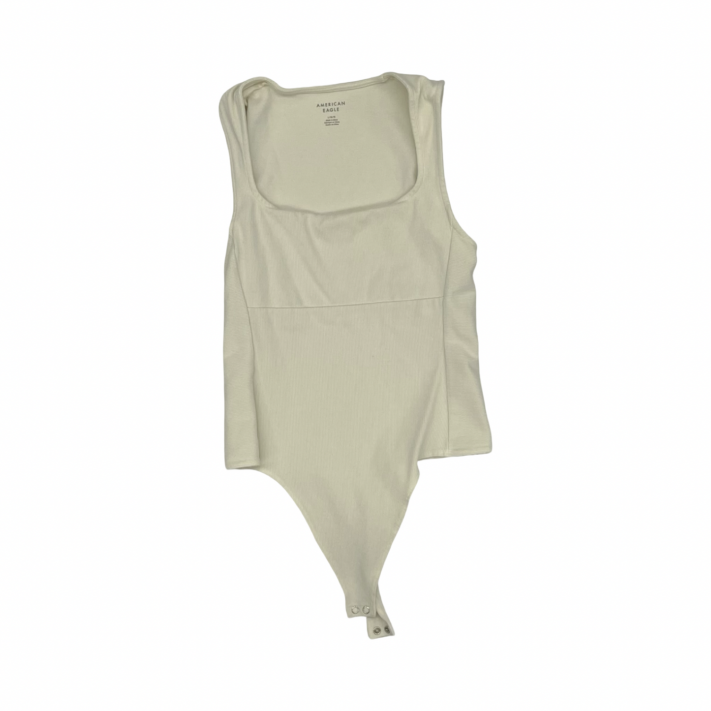 Bodysuit By American Eagle In Tan, Size:L