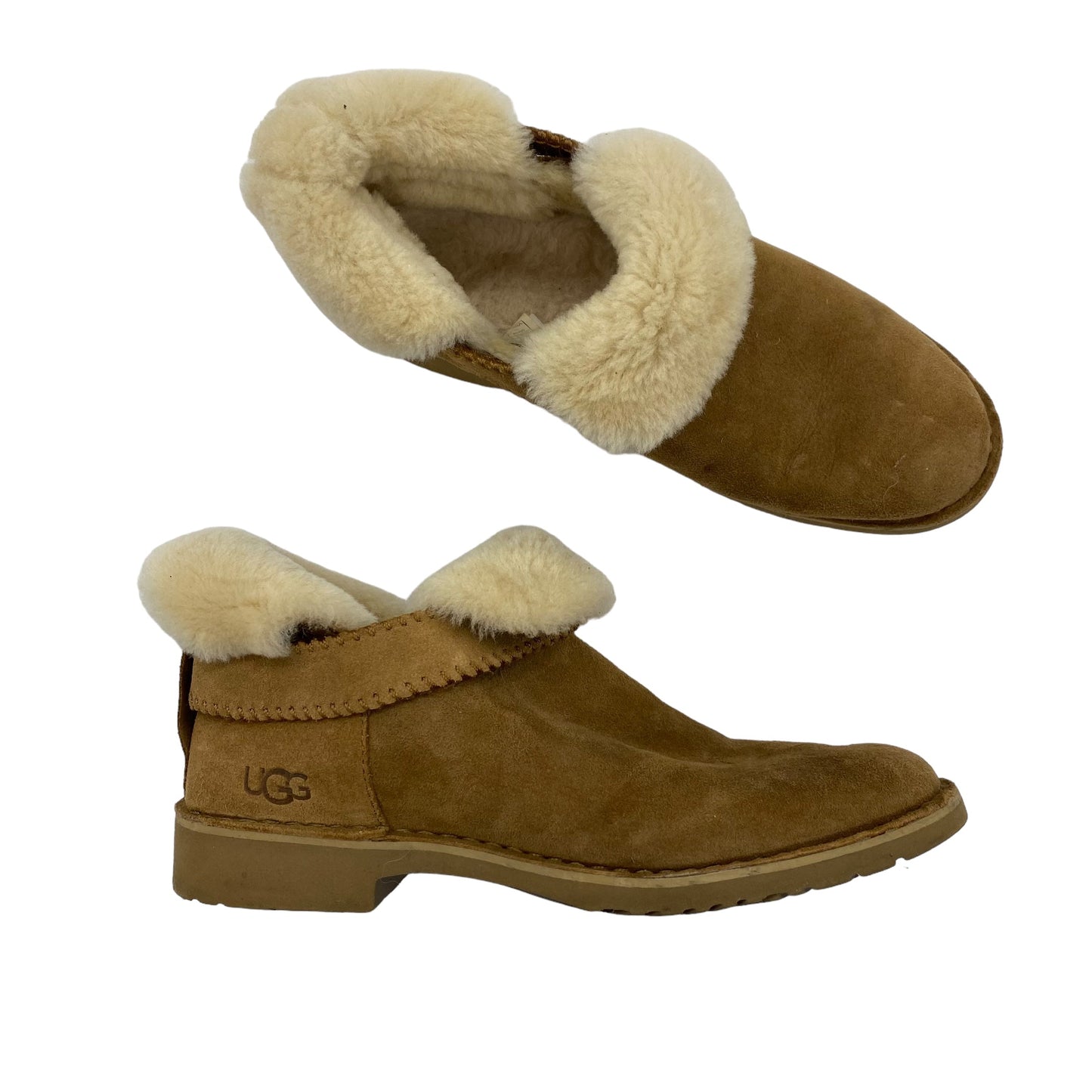 TAN BOOTS Designer by Ugg Size:10.5