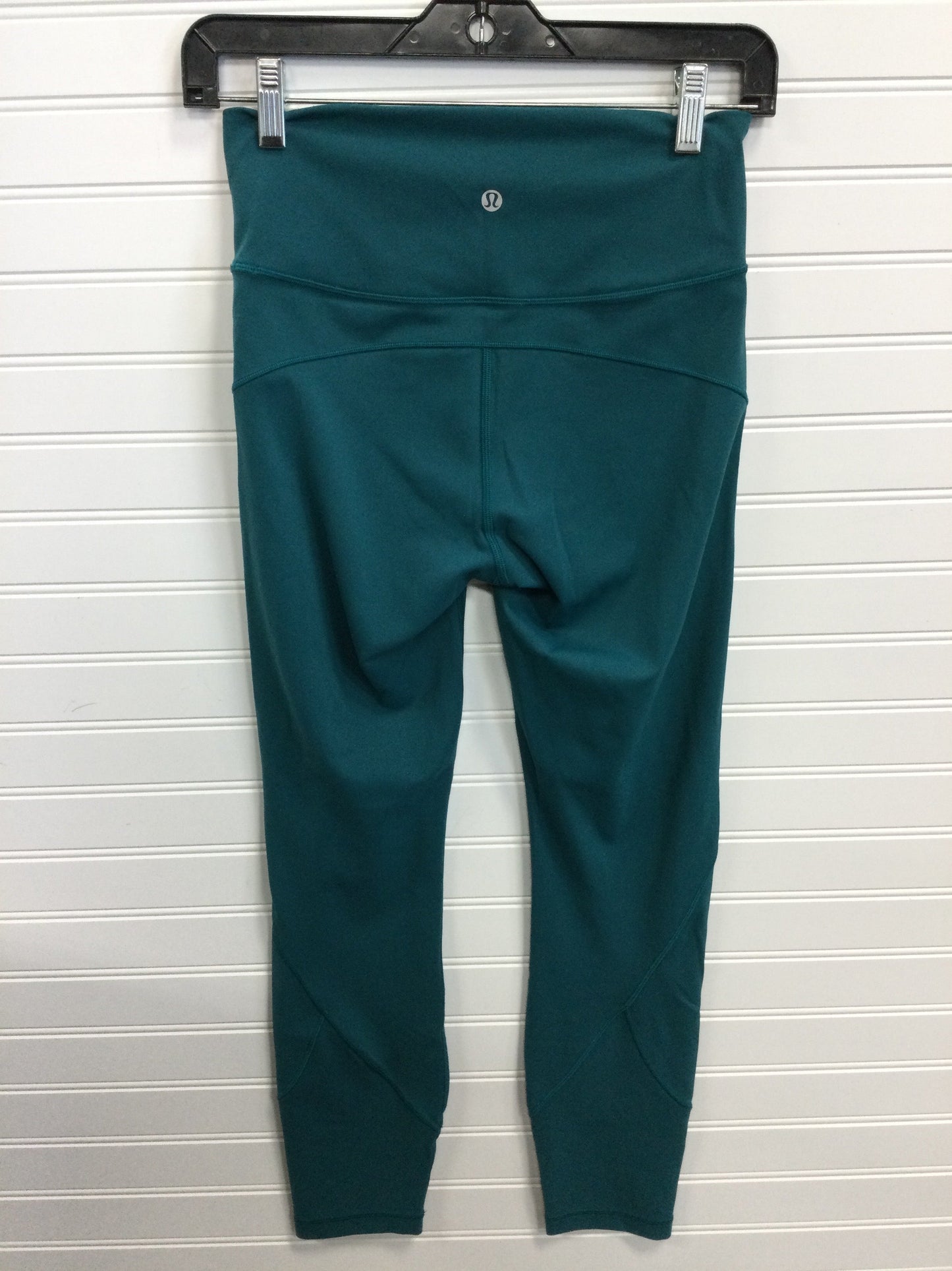 Athletic Leggings By Lululemon In Teal, Size:6