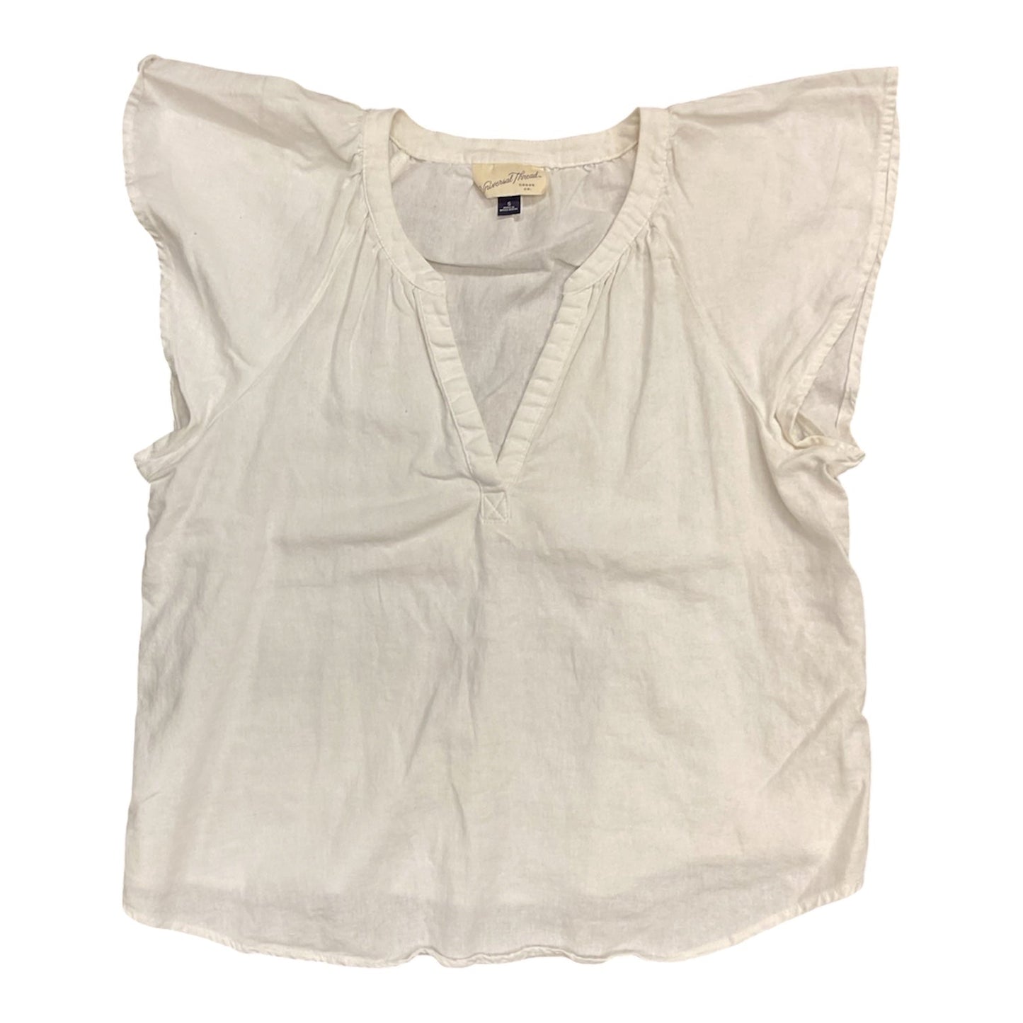 Top Ss By Universal Thread In White, Size:S