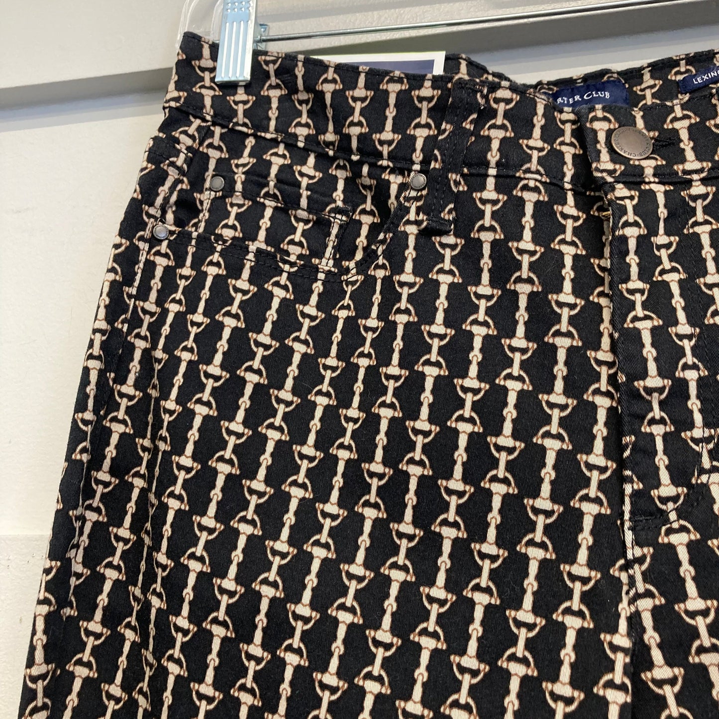 Pants Dress By Charter Club In Black & Grey, Size:6