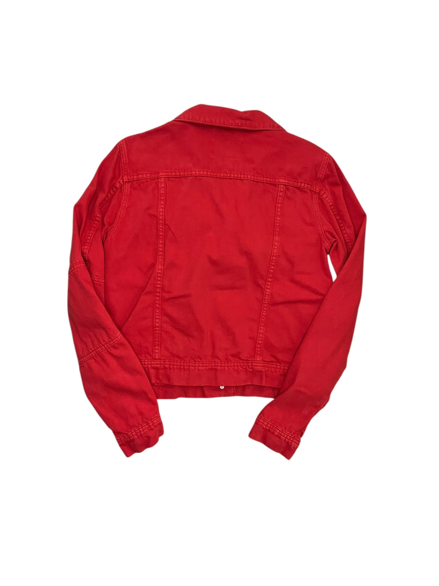 Jacket Denim By We The Free In Red, Size:M
