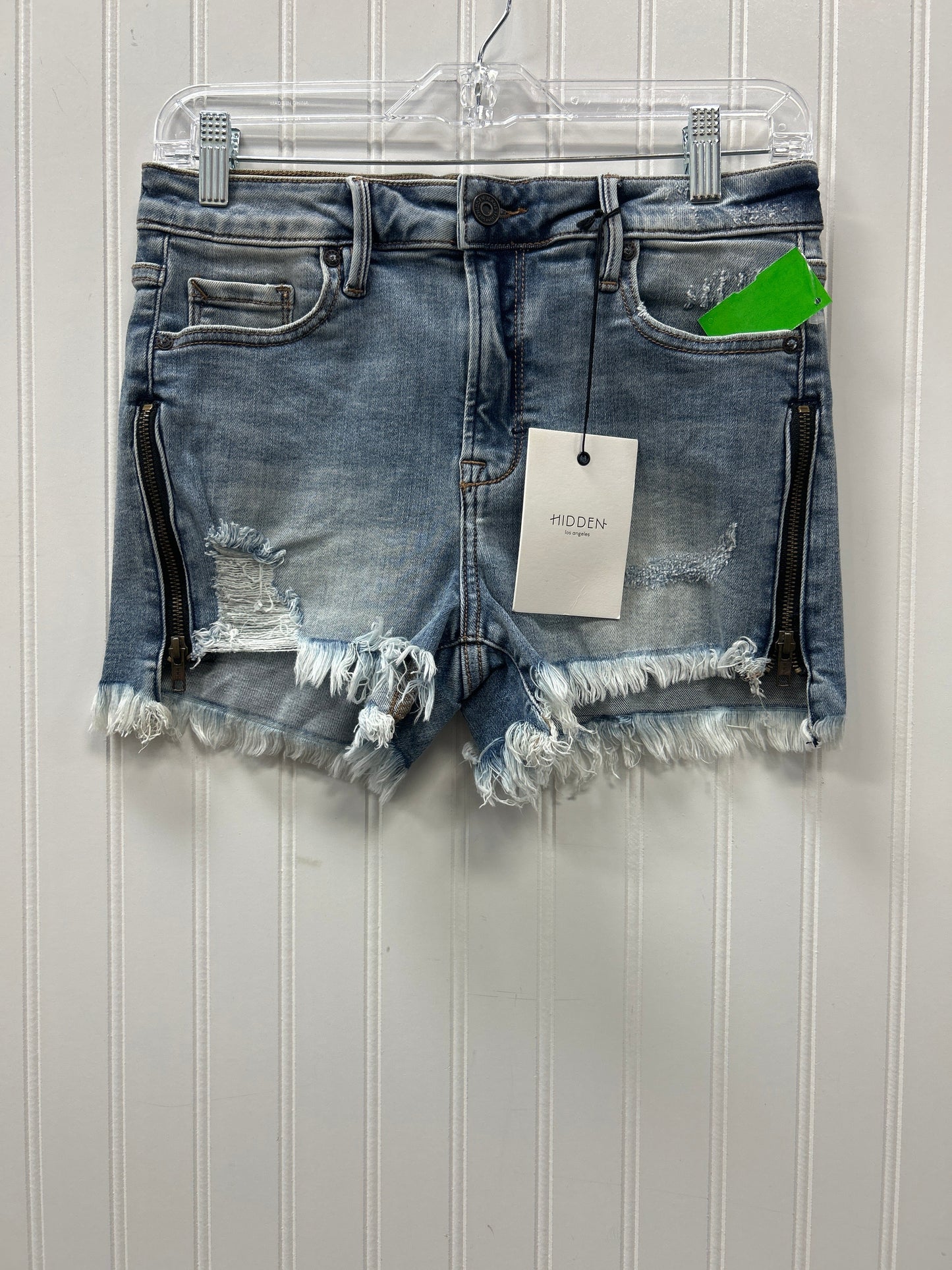 Shorts By Hidden In Blue Denim, Size:M NWT