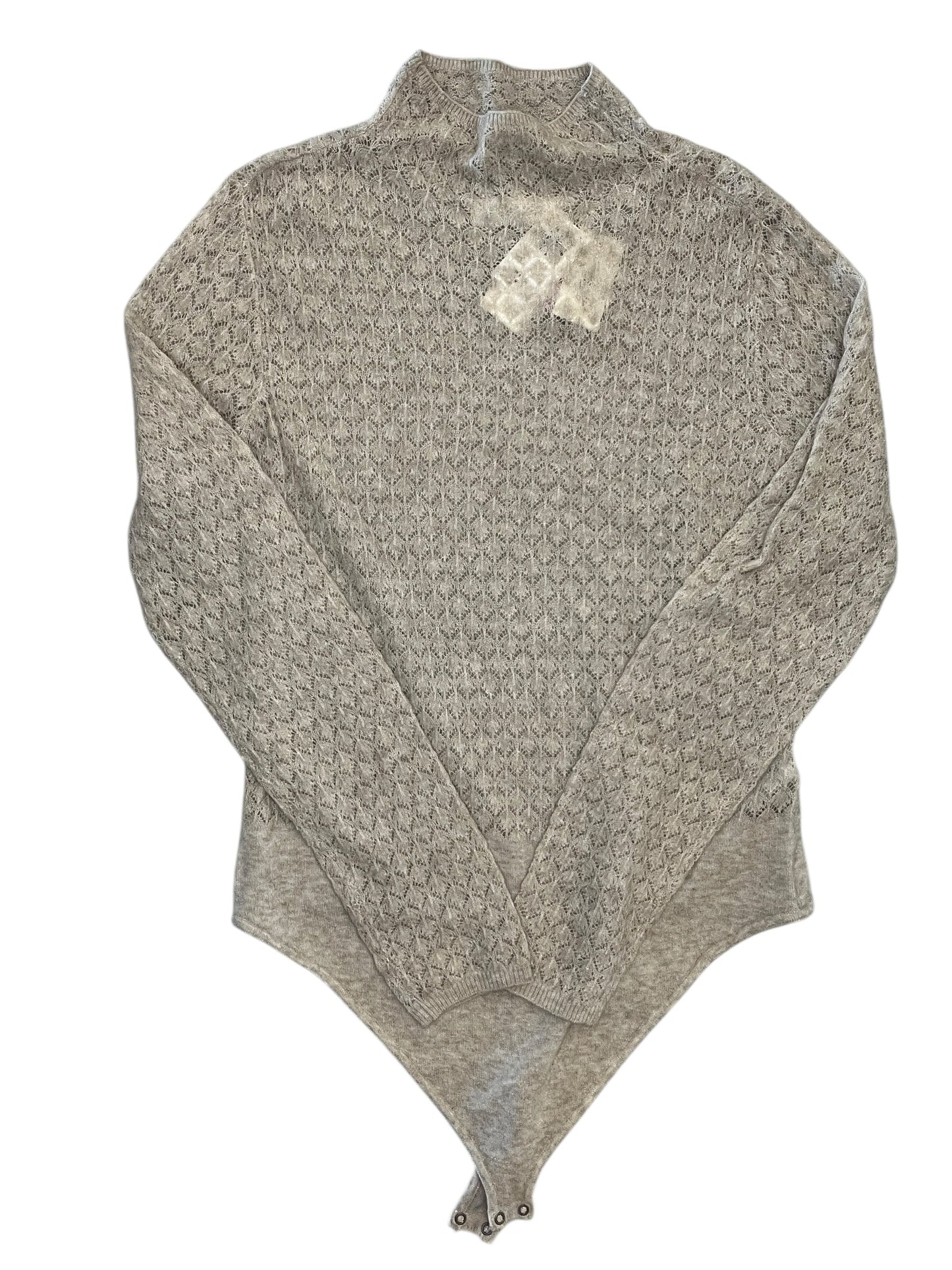 Bodysuit By Abercrombie And Fitch In Tan, Size:Xl