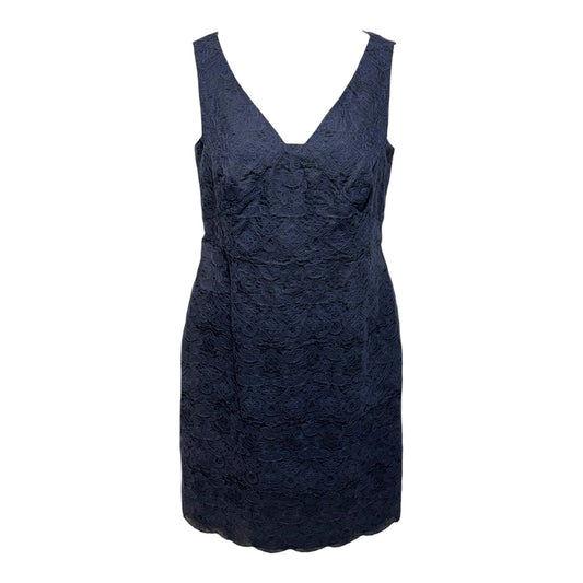Dress Designer By Tory Burch In Navy, Size: 14