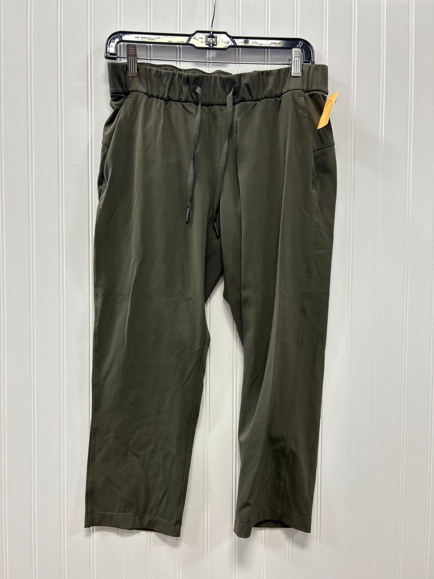 Athletic Pants By Lululemon In Green, Size:6