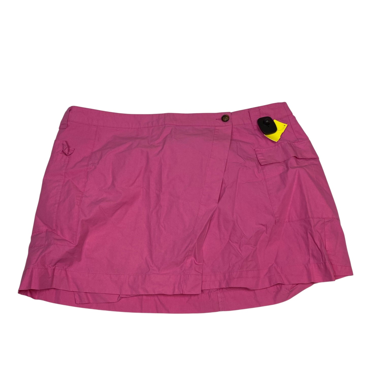 Skirt Mini & Short By Future Collective In Pink, Size:2X