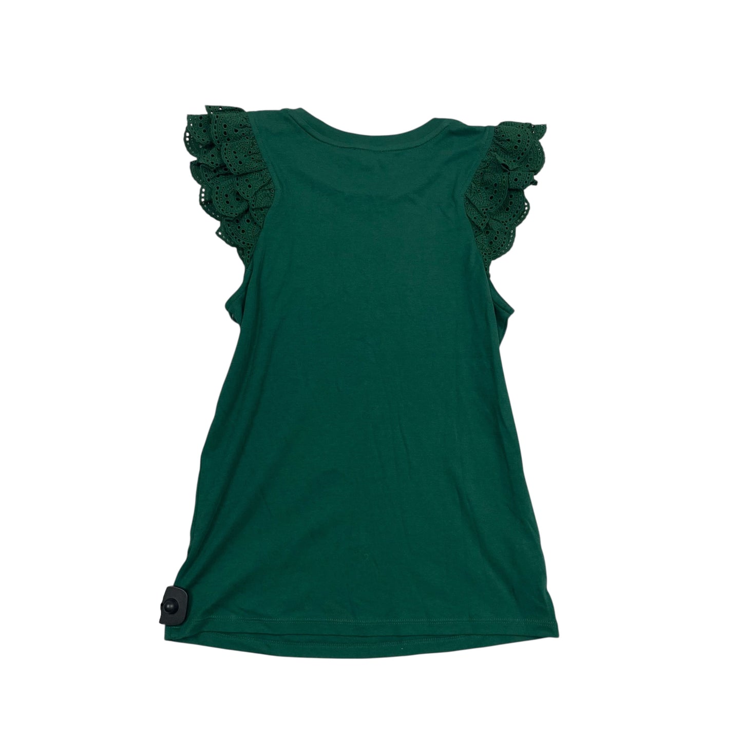 Top Sleeveless By Ann Taylor In Green, Size:Xs