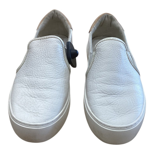 Shoes Designer By Ugg In Cream & Tan, Size:8.5