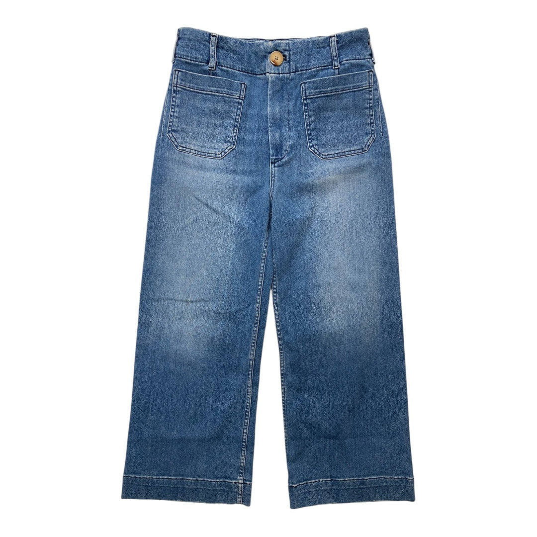 Jeans Wide Leg By Maeve In Blue Denim, Size:6