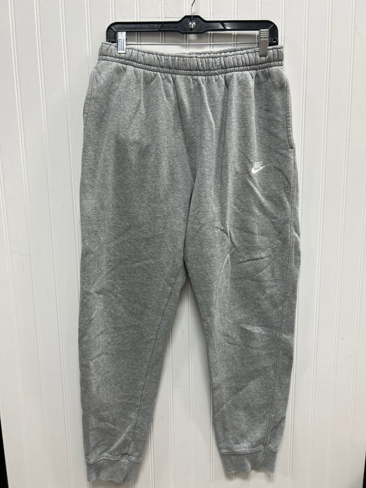 Athletic Pants By Nike Apparel In Grey, Size:L