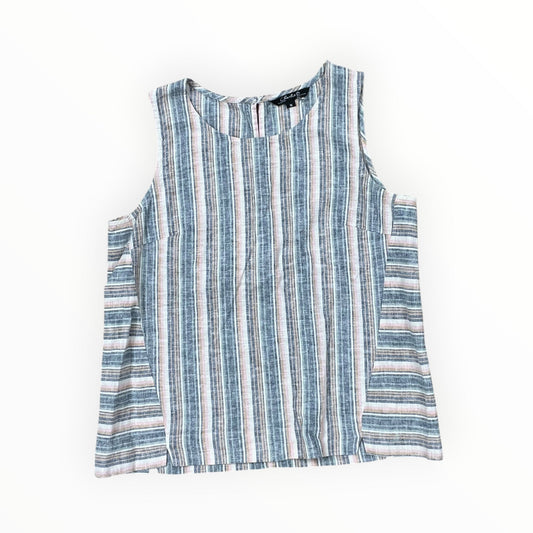 Tank Top By Charlie B In Blue & Pink, Size:M