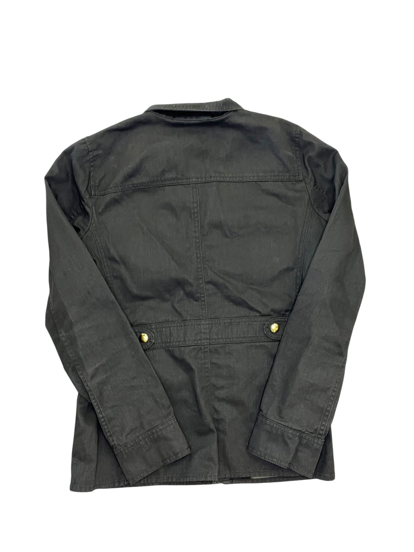 Jacket Other By J. Crew In Green Denim, Size:Xs