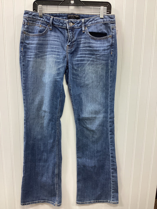 Jeans Boot Cut By Banana Republic In Blue Denim, Size:10P