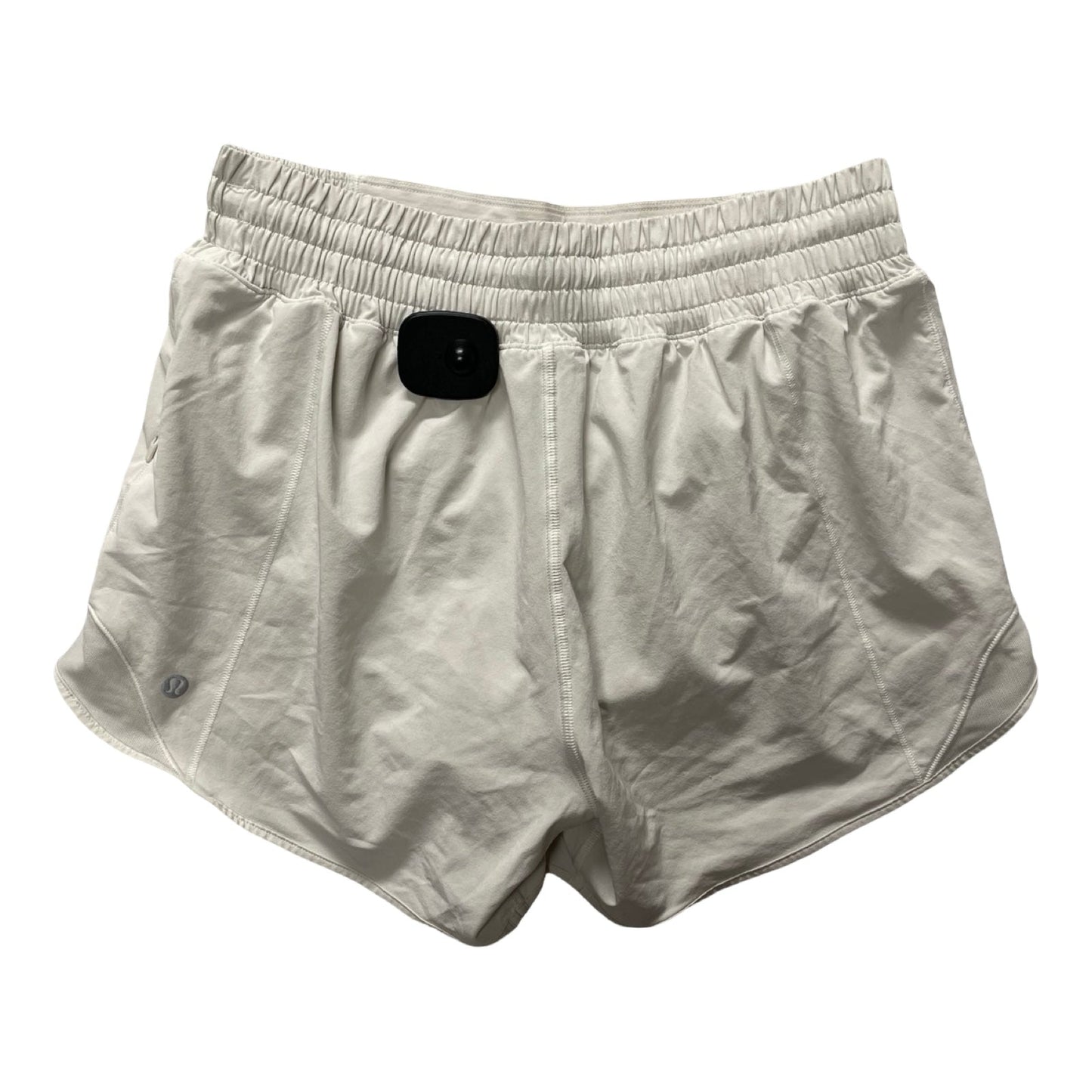 Athletic Shorts By Lululemon In Cream, Size:6