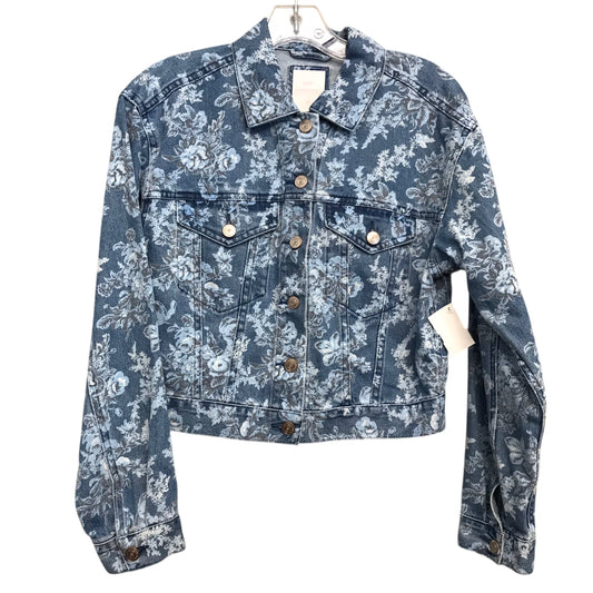 Jacket Denim By Gap In Floral Print, Size:Xs