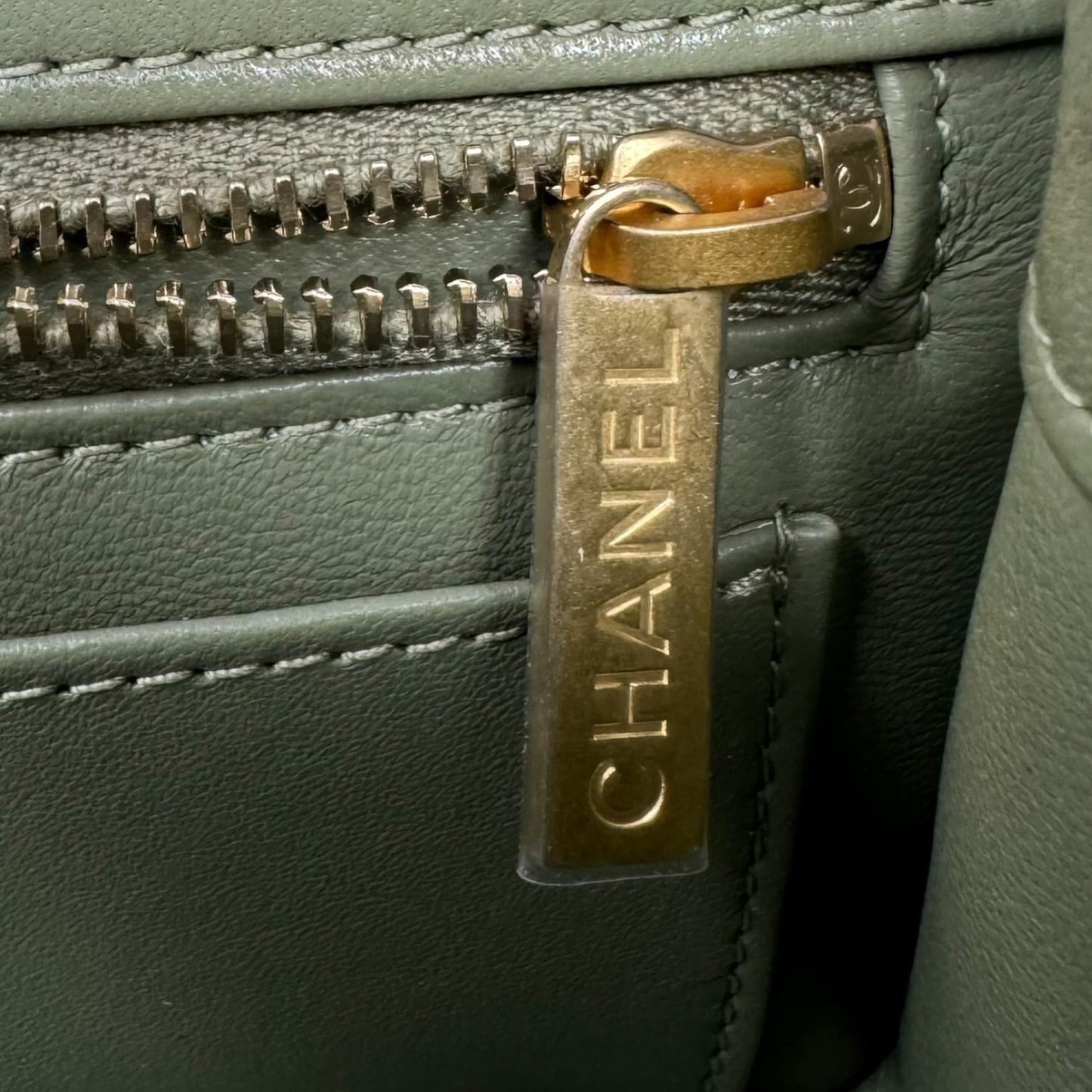Quilted Lambskin Pearl Crush Mini Flap Handbag Luxury Designer By Chanel, Size: Small