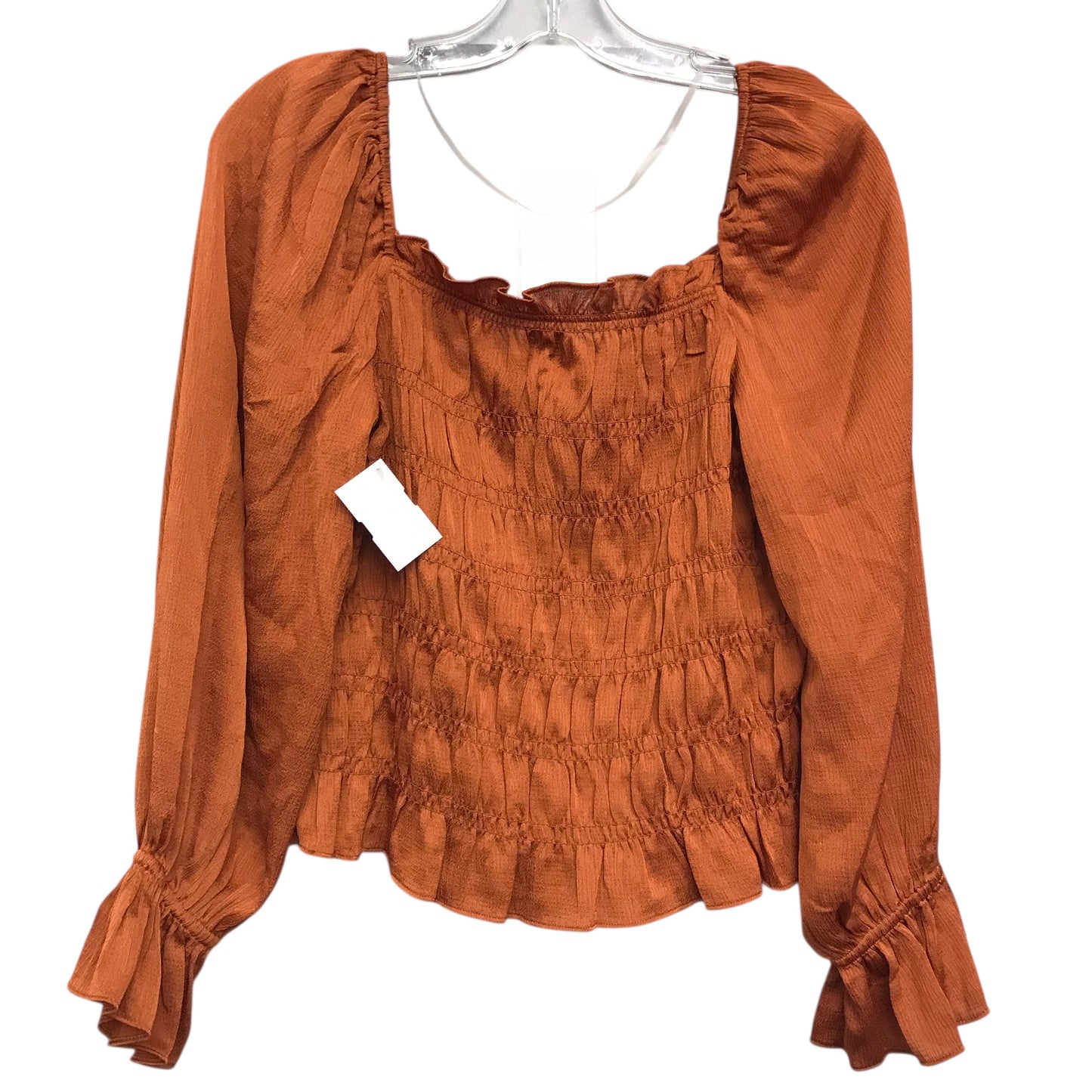 Top Ls By A New Day In Orange, Size:M