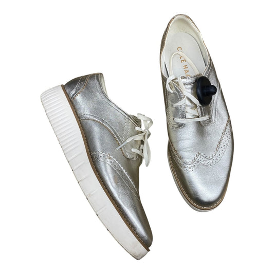 Shoes Sneakers By Cole-Haan In Gold, Size:10