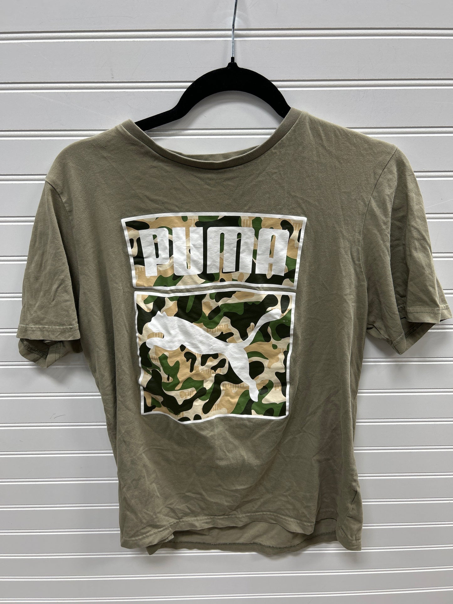 Top Ss By Puma In Green, Size:M