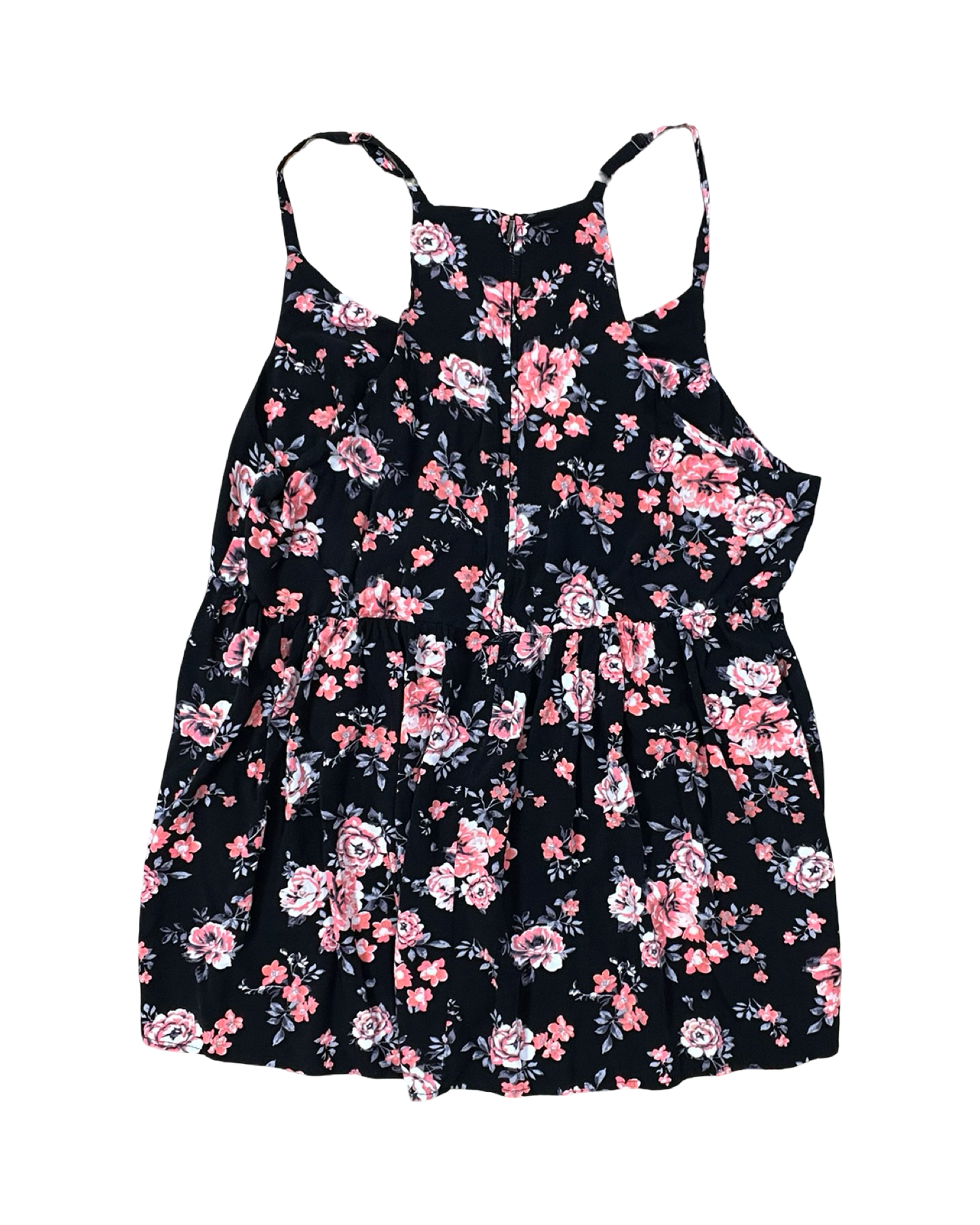 Top Sleeveless By Torrid In Black & Orange, Size:1X