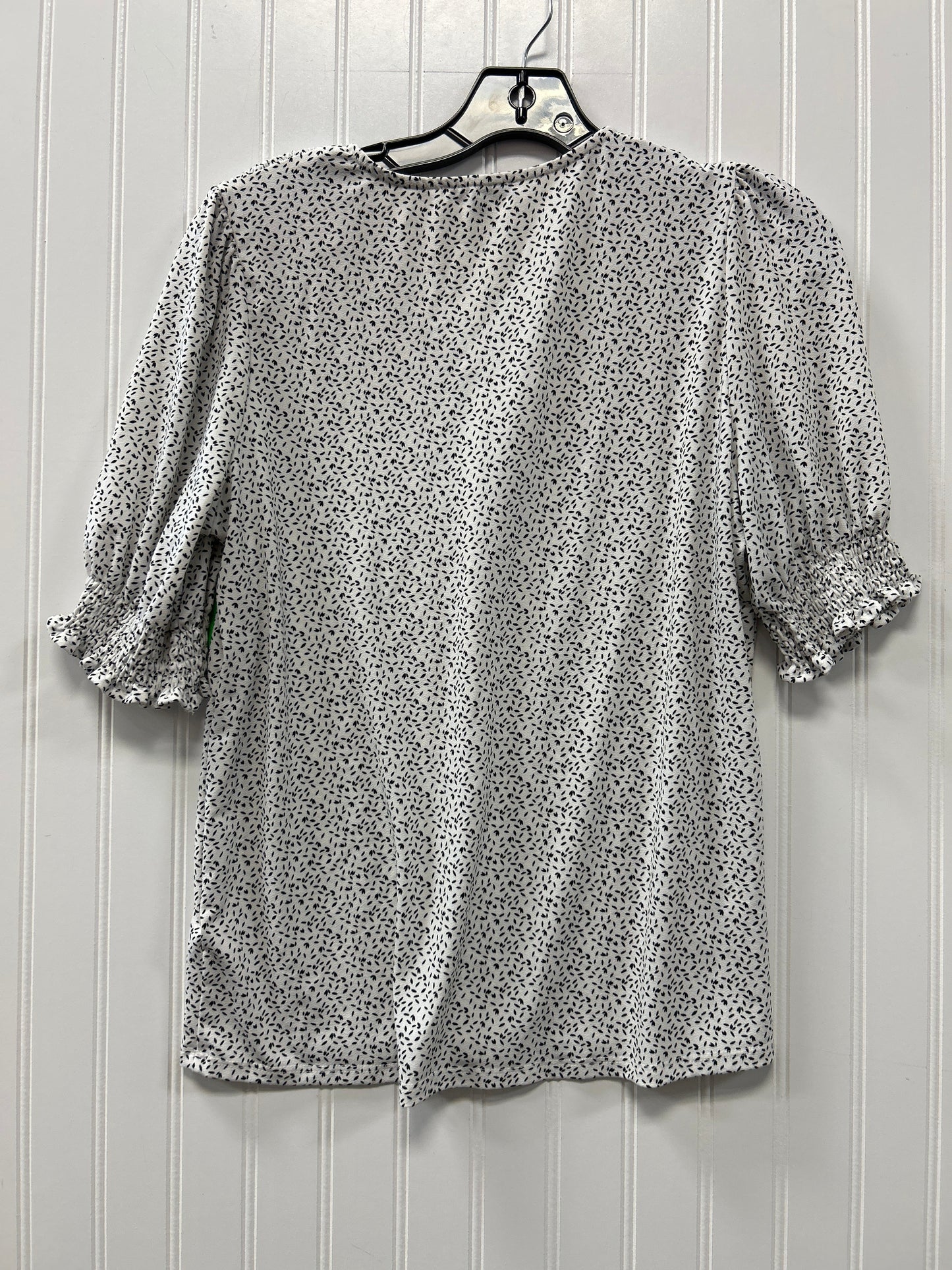 Top Ss By Adrianna Papell In Black & White, Size:S