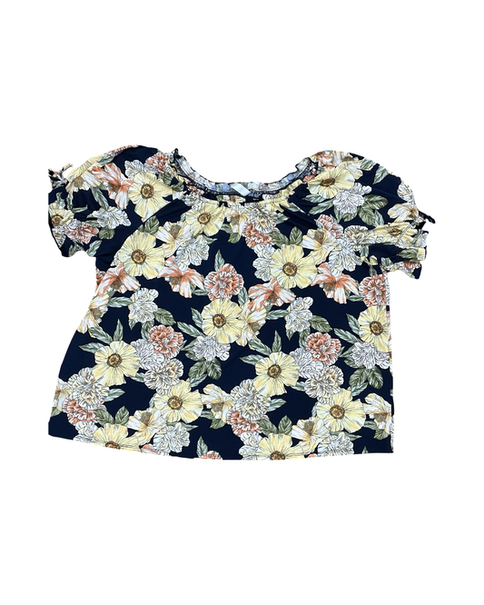 Top Ss By Clothes Mentor In Navy, Size:2X