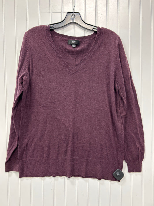 Top Ls By Massimo Dutti In Purple, Size:Xxl