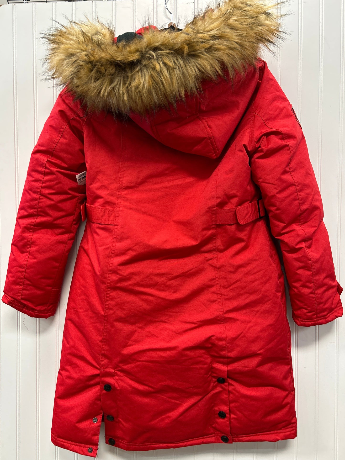 Coat Puffer & Quilted By Cmb In Red, Size:M