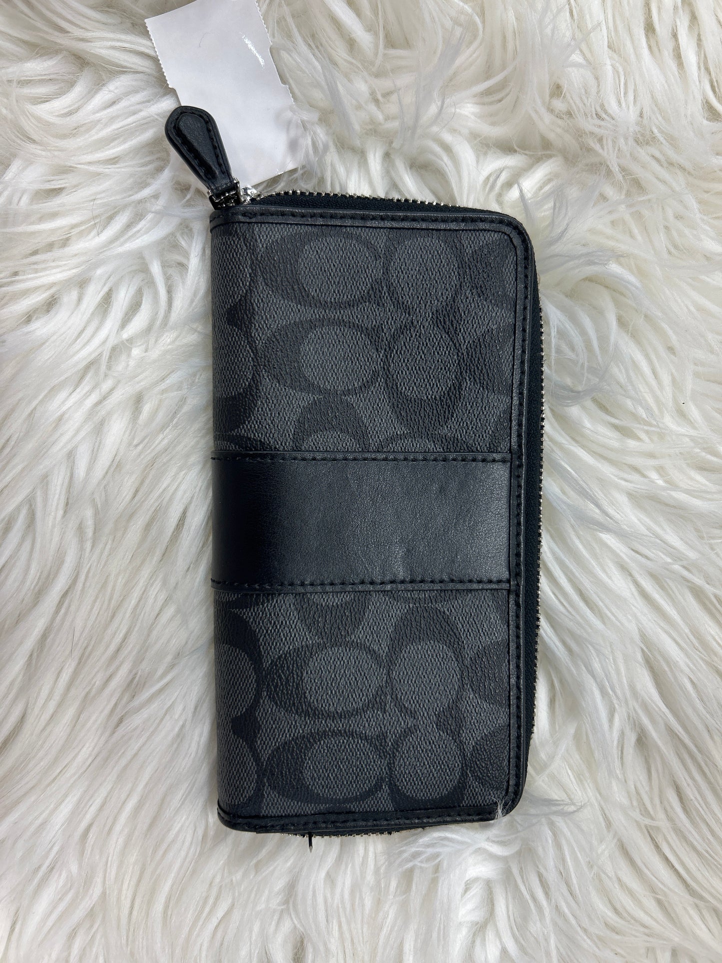 Wallet Designer By Coach In Black, Size:Medium
