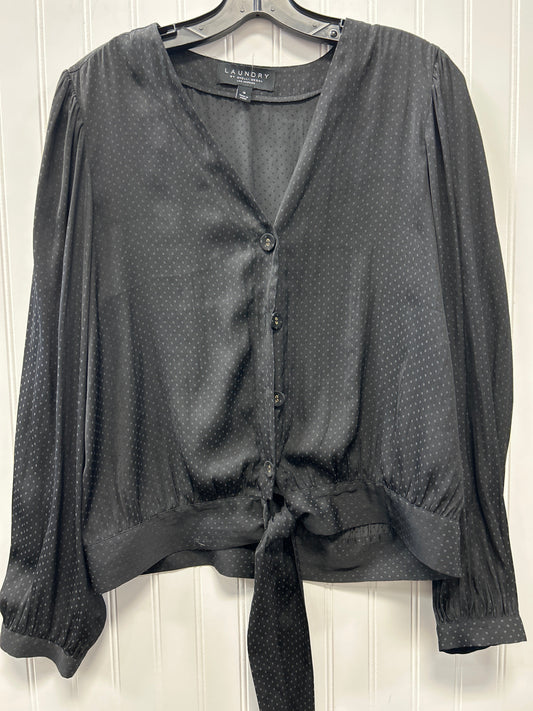 Top Ls By Laundry In Black, Size:M