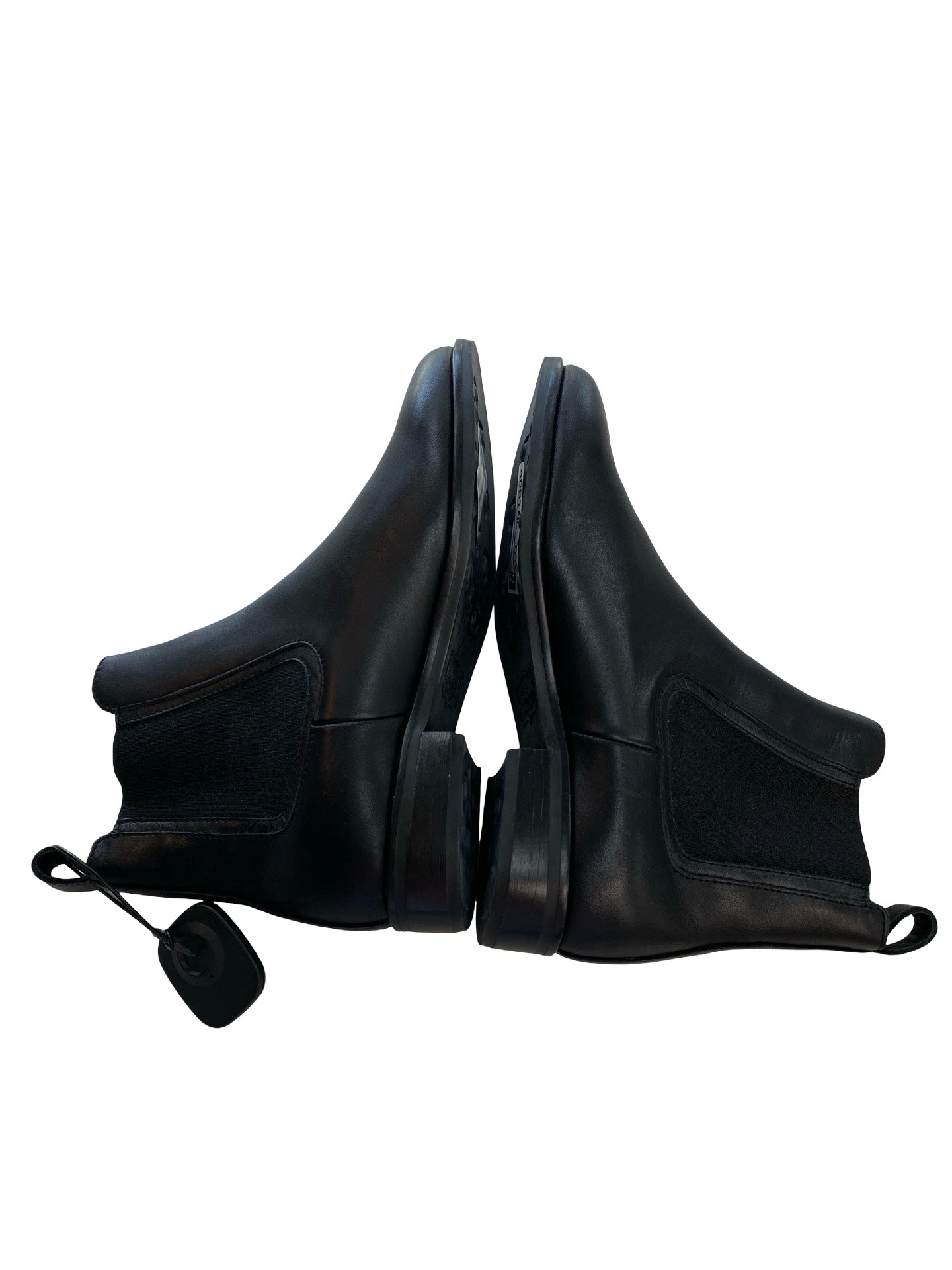 Boots Ankle Heels By Cmc In Black, Size:7