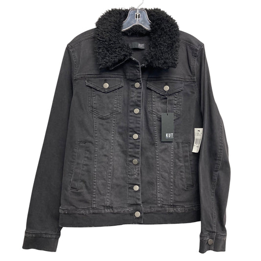 Jacket Denim By Kut In Black, Size:M