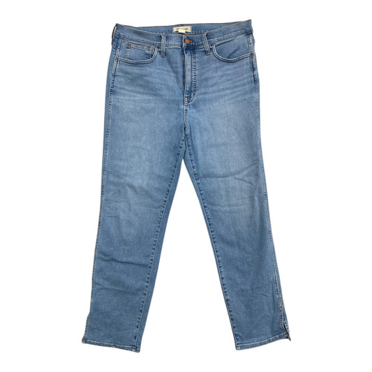 Jeans Straight By Madewell In Blue Denim, Size:12