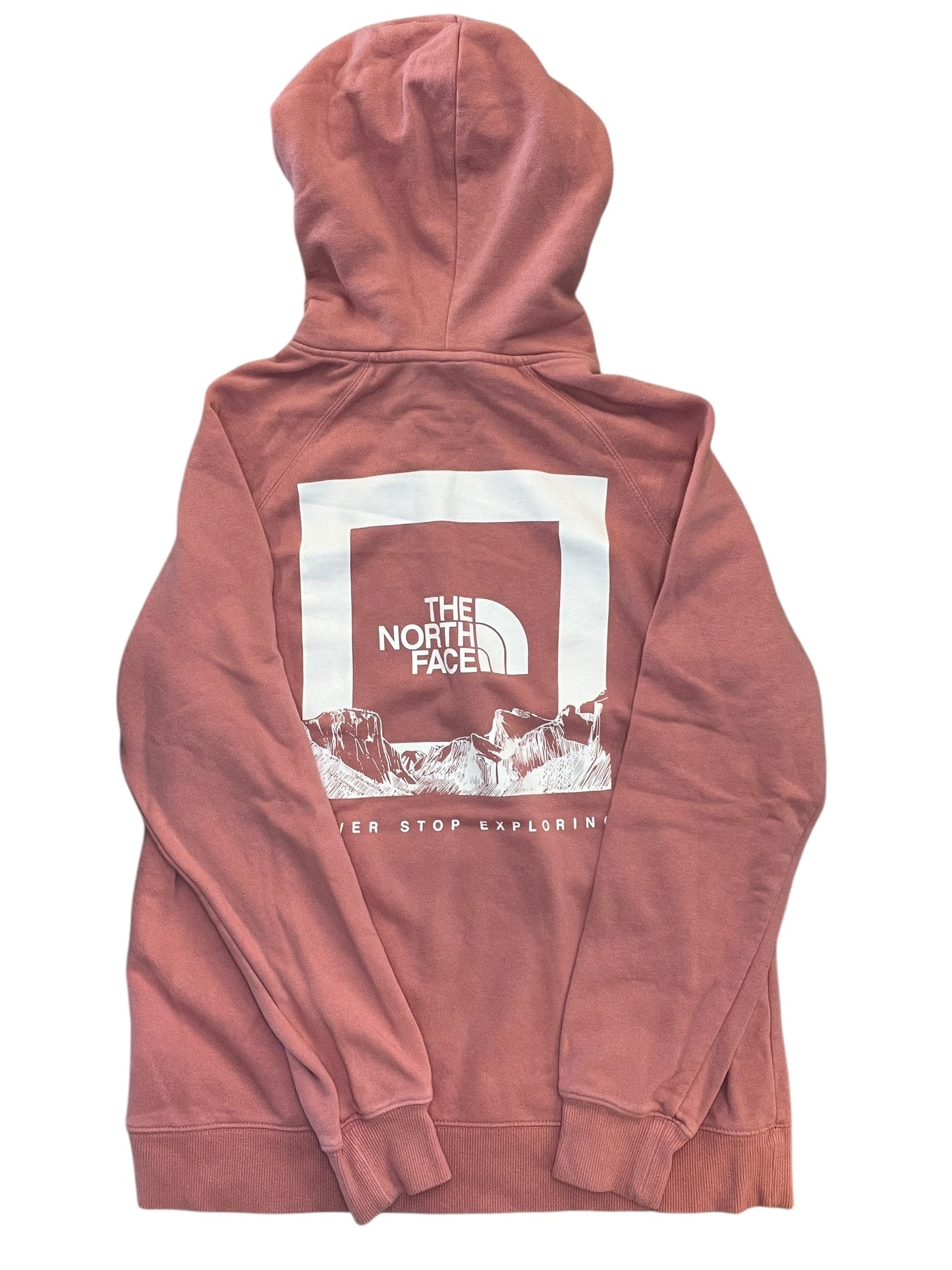 Athletic Sweatshirt Hoodie By The North Face In Pink, Size:S