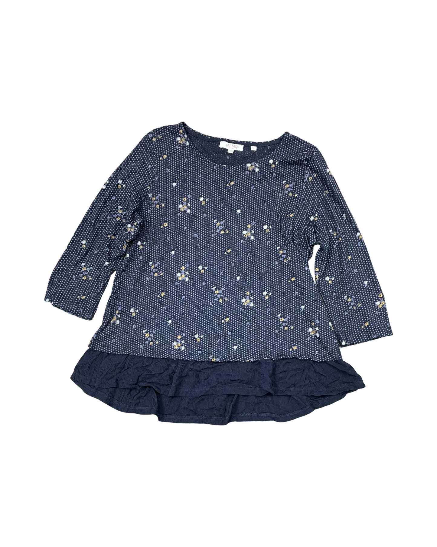 Top Ls By Fatface In Grey, Size:M