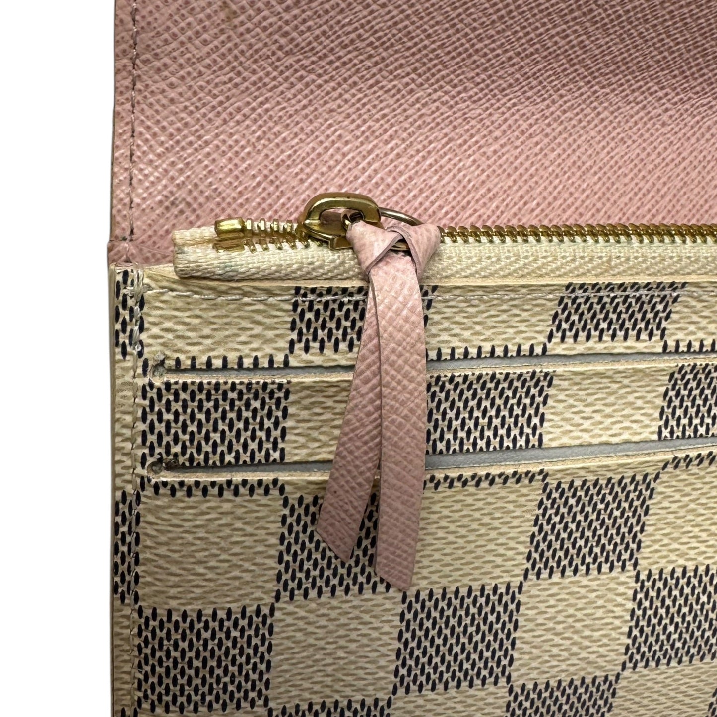 Emilie Damier Azur Wallet Luxury Designer By Louis Vuitton, Size: Medium